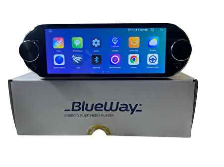 HER ARACA UYUMLU BlueWay 2-32 Orjinal 6.8'' T100 İşlemci Profesyonel Multimedya