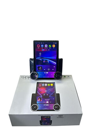 FOR-X DUAL KNOB 2K TESLA EKRAN TÜM 9 VE 10 İNÇ ÇERÇEVELERE UYUMLU PROFESYONEL MULTİMEDİA