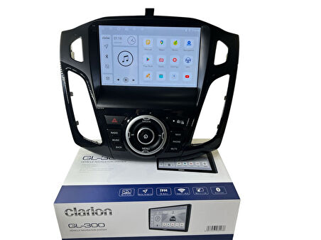 Ford Focus 3-3.5 SİYAH CLARİON 4-64 TAM PROFESYONEL OEM MULTİMEDİA (ORJ)