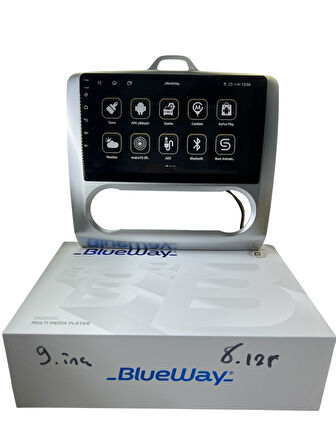 Ford Focus 2 DİJİTAL BLUEWAY 8-128 TAM PROFESYONEL OEM MULTİMEDİA
