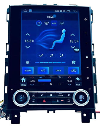 RENAULT MEGANE 4 DİJİTAL BLUEWAY 8-128 TESLA TAM PROFESYONEL OEM MULTİMEDİA