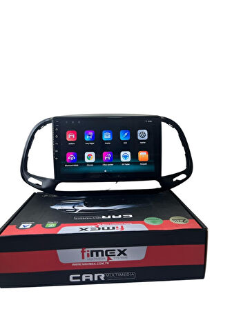 Fiat Doblo 2014-2020 FİMEX 4-64 (FANLI) DSPLİ PRO OEM MULTİMEDİA