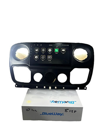 Opel Movano-Renault Master BLUEWAY 8-128 TAM PROFESYONEL OEM MULTİMEDİA