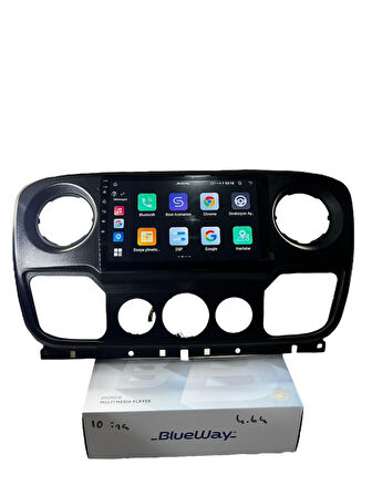 Opel Movano-Renault Master BLUEWAY 4-64 PROFESYONEL OEM MULTİMEDİA