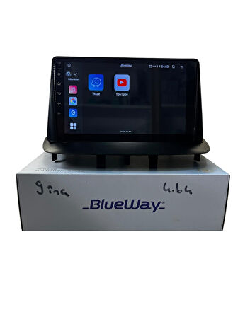Renault Fluence-Megane 3 BLUEWAY 4-64 PROFESYONEL OEM MULTİMEDİA