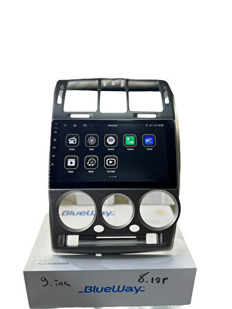 Hyundai Getz (Gri) BLUEWAY 8-128 TAM PROFESYONEL OEM MULTİMEDİA