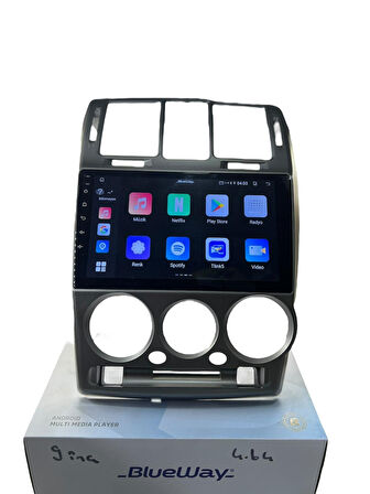 Hyundai Getz (Gri) BLUEWAY 4-64 PROFESYONEL OEM MULTİMEDİA