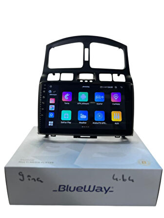 Hyundai Santafe 2005-2015 BLUEWAY 4-64 PROFESYONEL OEM MULTİMEDİA