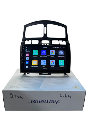 Hyundai Santafe 2005-2015 BLUEWAY 4-64 PROFESYONEL OEM MULTİMEDİA