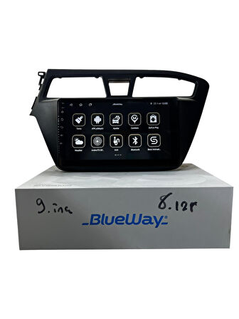 Hyundai i20 2015-2018 BLUEWAY 8-128 TAM PROFESYONEL OEM MULTİMEDİA