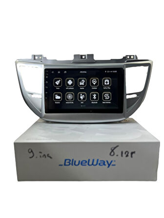 Hyundai Tucson 2015-2017 BLUEWAY 8-128 TAM PROFESYONEL OEM MULTİMEDİA
