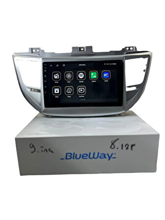 Hyundai Tucson 2015-2017 BLUEWAY 8-128 TAM PROFESYONEL OEM MULTİMEDİA