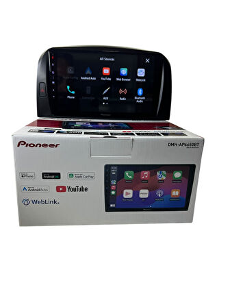 Hyundai Sonato 2004-2008 PİONEER 4-64 TAM PROFESYONEL OEM MULTİMEDİA