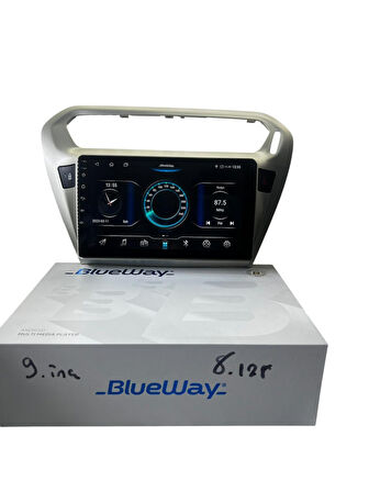 Peugeot 301 - C-Elysee (Şampanya) BLUEWAY 8-128 TAM PROFESYONEL OEM MULTİMEDİA