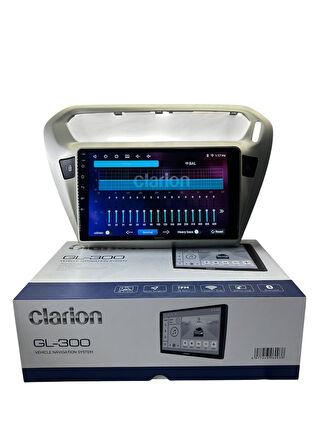 Peugeot 301 - C-Elysee (Şampanya) CLARİON 4-64 TAM PROFESYONEL OEM MULTİMEDİA (ORJ)