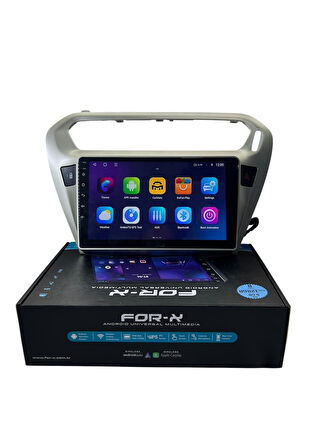 Peugeot 301 - C-Elysee (Şampanya) FORX 6-128 TAM PROFESYONEL OEM MULTİMEDİA