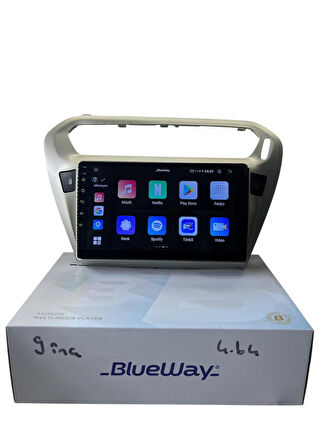 Peugeot 301 - C-Elysee (Şampanya) BLUEWAY 4-64 PROFESYONEL OEM MULTİMEDİA
