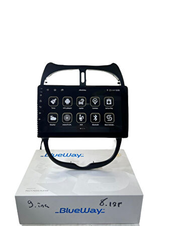 Peugeot 206 BLUEWAY 8-128 TAM PROFESYONEL OEM MULTİMEDİA