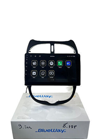 Peugeot 206 BLUEWAY 8-128 TAM PROFESYONEL OEM MULTİMEDİA