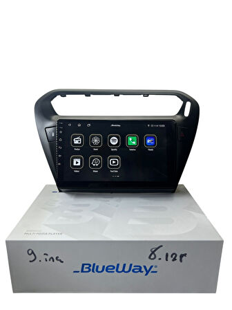 Pejo 301 -Citroen C-elyse (Siyah) BLUEWAY 8-128 TAM PROFESYONEL OEM MULTİMEDİA