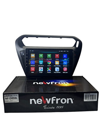 Pejo 301 -Citroen C-elyse (Siyah) NEWFRON 6-64 TAM PROFESYONEL OEM MULTİMEDİA