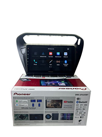 Pejo 301 -Citroen C-elyse (Siyah) PİONEER 4-64 TAM PROFESYONEL OEM MULTİMEDİA