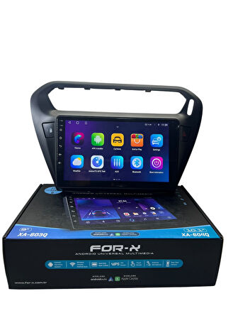 Pejo 301 -Citroen C-elyse (Siyah) FORX 6-128 TAM PROFESYONEL OEM MULTİMEDİA