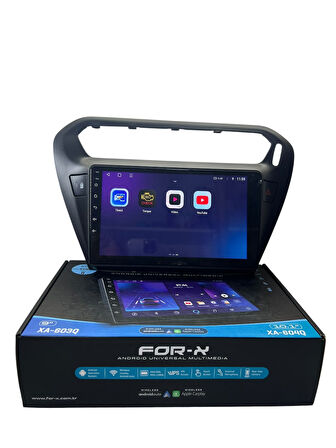 Pejo 301 -Citroen C-elyse (Siyah) FORX 6-128 TAM PROFESYONEL OEM MULTİMEDİA