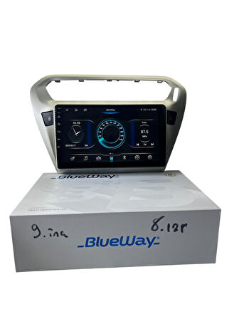 Pejo 301 Citroen C-elyse (Gri) BLUEWAY 8-128 TAM PROFESYONEL OEM MULTİMEDİA