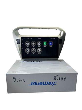 Pejo 301 Citroen C-elyse (Gri) BLUEWAY 8-128 TAM PROFESYONEL OEM MULTİMEDİA