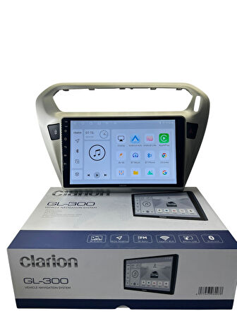 Pejo 301 Citroen C-elyse (Gri) CLARİON 4-64 TAM PROFESYONEL OEM MULTİMEDİA (ORJ)
