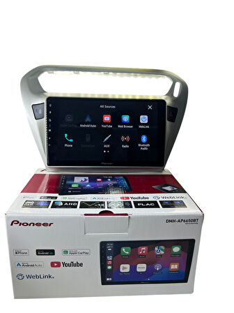 Pejo 301 Citroen C-elyse (Gri) PİONEER 4-64 TAM PROFESYONEL OEM MULTİMEDİA