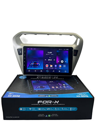 Pejo 301 Citroen C-elyse (Gri) FORX 6-128 TAM PROFESYONEL OEM MULTİMEDİA