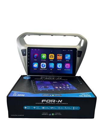 Pejo 301 Citroen C-elyse (Gri) FORX 6-128 TAM PROFESYONEL OEM MULTİMEDİA