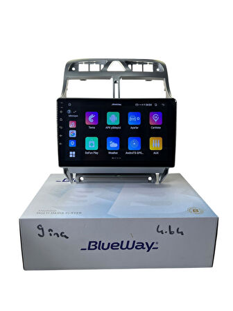 Peugeot 307 BLUEWAY 4-64 PROFESYONEL OEM MULTİMEDİA