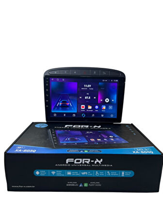 Peugeot 308 (Gri) FORX 6-128 TAM PROFESYONEL OEM MULTİMEDİA