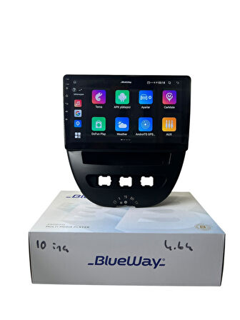 Peugeot 107 BLUEWAY 4-64 PROFESYONEL OEM MULTİMEDİA