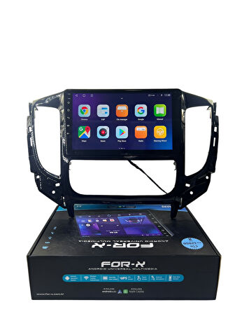 Yeni Mitsubishi L200 (Dijital) FORX 6-128 TAM PROFESYONEL OEM MULTİMEDİA