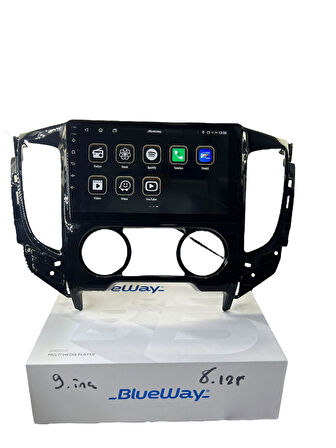 Yeni Mitsubishi L200 (Analog) BLUEWAY 8-128 TAM PROFESYONEL OEM MULTİMEDİA