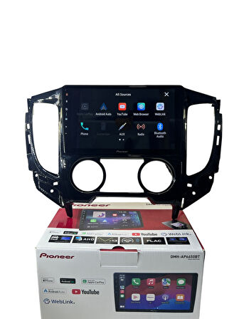 Yeni Mitsubishi L200 (Analog) PİONEER 4-64 TAM PROFESYONEL OEM MULTİMEDİA
