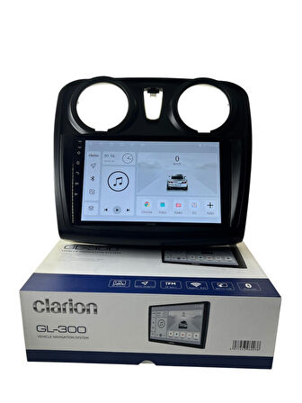 Dacia Lodgy-Dokker (9'') CLARİON 4-64 TAM PROFESYONEL OEM MULTİMEDİA (ORJ)