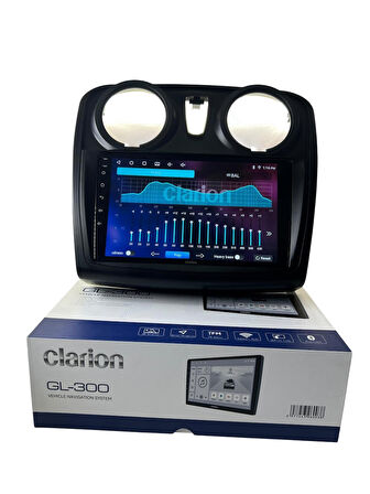 Dacia Lodgy-Dokker (9'') CLARİON 4-64 TAM PROFESYONEL OEM MULTİMEDİA (ORJ)