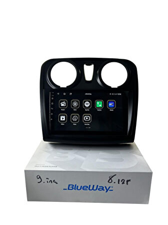 Dacia Lodgy-Dokker (9'') BLUEWAY 8-128 TAM PROFESYONEL OEM MULTİMEDİA