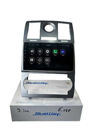 Chrysler 300C 2005-2012 BLUEWAY 8-128 TAM PROFESYONEL OEM MULTİMEDİA