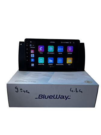 BMW e39 BLUEWAY 4-64 PROFESYONEL OEM MULTİMEDİA