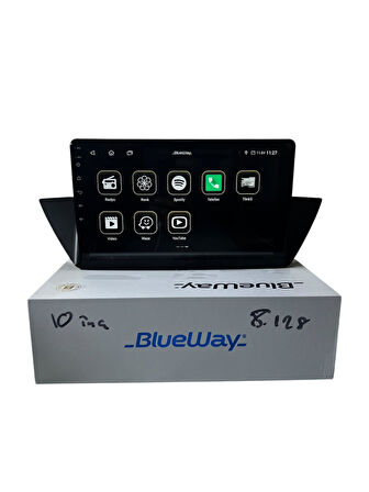 BMW X1 BLUEWAY 8-128 TAM PROFESYONEL OEM MULTİMEDİA