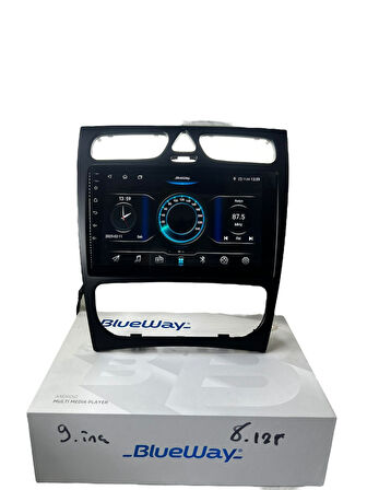 Mercedes w203-w209 BLUEWAY 8-128 TAM PROFESYONEL OEM MULTİMEDİA