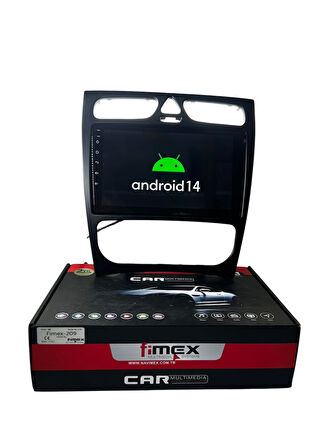 Mercedes w203-w209 FİMEX 4-64 (FANLI) DSPLİ PRO OEM MULTİMEDİA