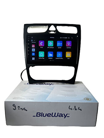 Mercedes w203-w209 BLUEWAY 4-64 PROFESYONEL OEM MULTİMEDİA