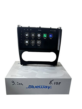 Mercedes C (w203) BLUEWAY 8-128 TAM PROFESYONEL OEM MULTİMEDİA